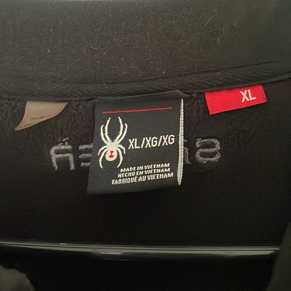 Spyder full zip up jacket. Fleece lined. XL. - Picture 2 of 5